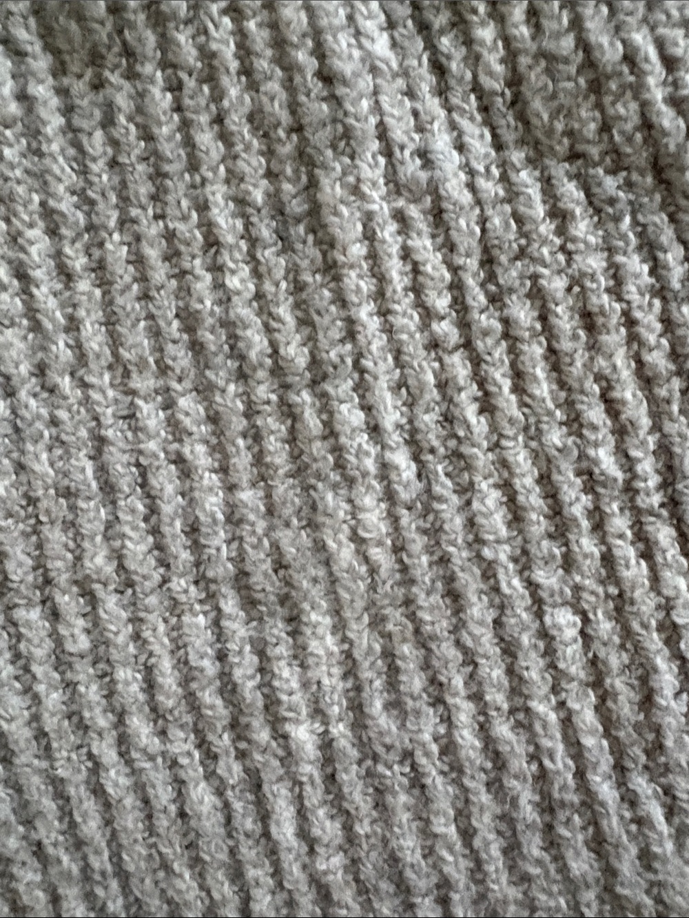 ruby moon Ribbed V-Neck Sweater in Light Beige - Picture 3 of 3